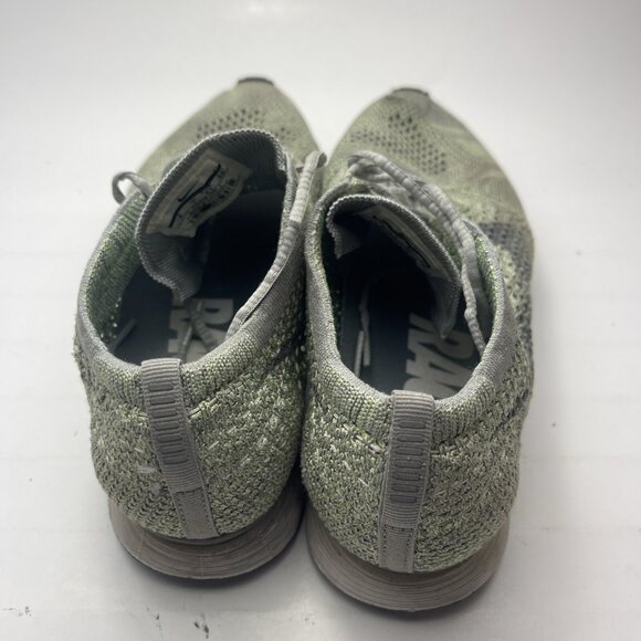 Nike Men’s Flyknit Racer Running Shoe Sz 8 Pistachio Green 526628-103 - Picture 2 of 10